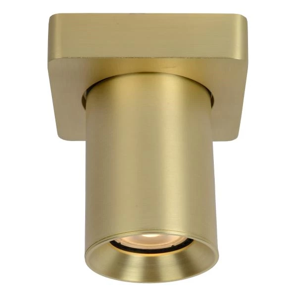 Lucide NIGEL - Ceiling spotlight - LED Dim to warm - GU10 - 1x5W 2200K/3000K - Matt Gold / Brass - detail 1